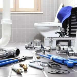 Full Bathroom Plumbing Install
